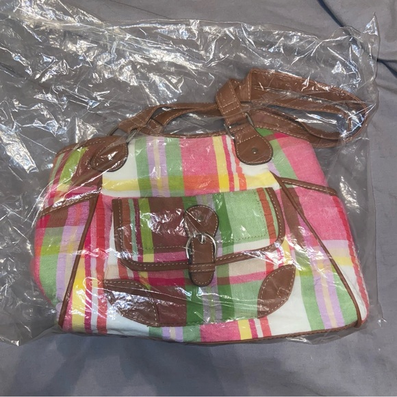 Plaid Purse Shoulder Bag NEW - Picture 2 of 9